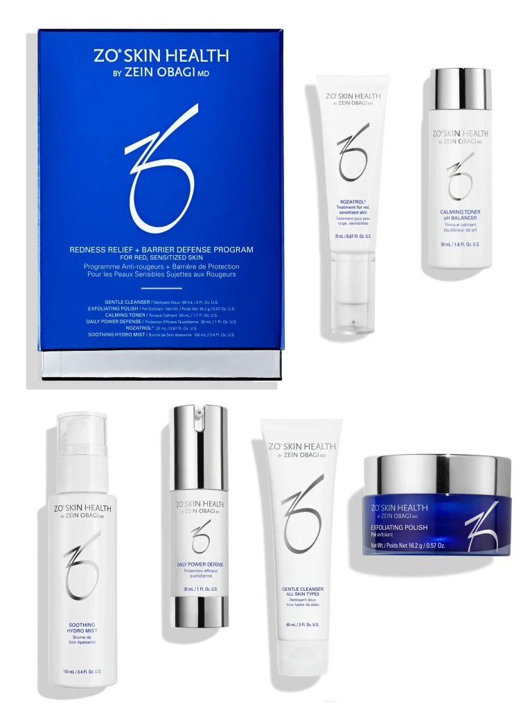 ערכת ZO Redness Relief Barrier Defense להרגעת אדמומיות וחיזוק מחסום העור דר קנסיה פתח תקוה